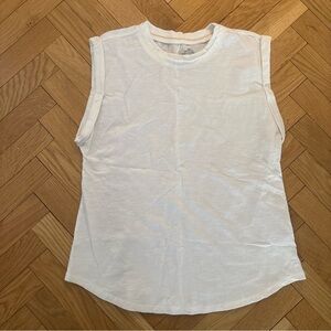 Anthropologie / Pilcro off-white muscle tee